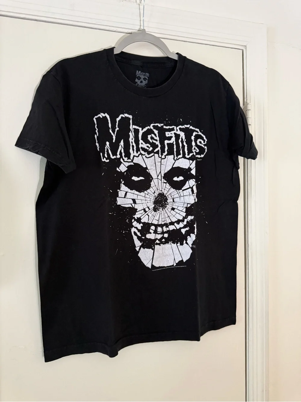 Misfits Black Graphic Band Tee Size Large